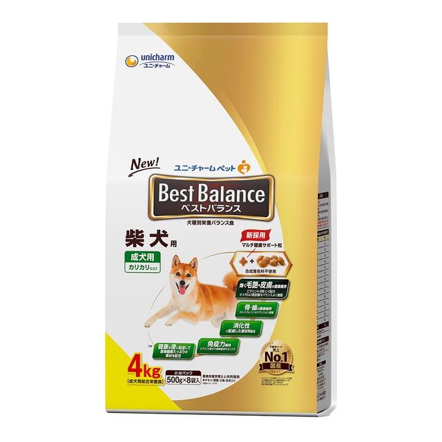 他サイト： ベストバランス カリカリ仕立て柴犬用4kg 4kgの商品画像