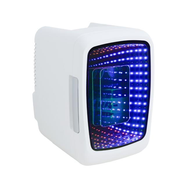 他サイト： インフィニティミラー卓上冷蔵庫4L(ホワイト) LESEREHWH メーカー直送 ▼返品・キャンセル不可【他商品と同時購入不可】の商品画像