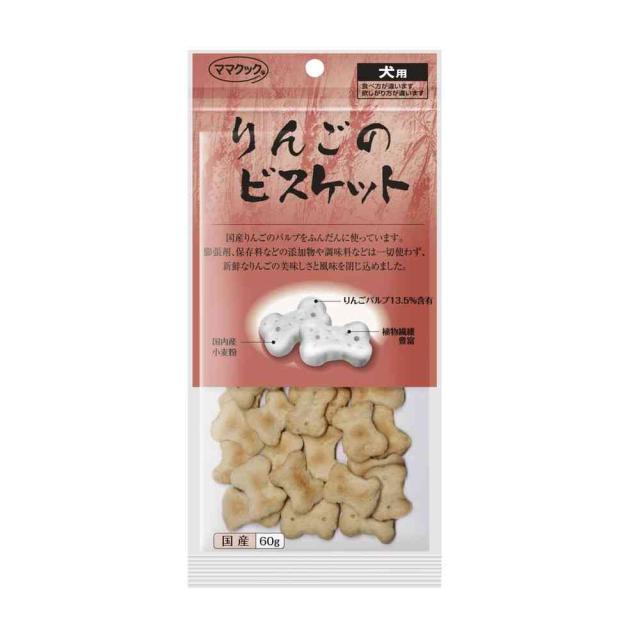 他サイト： ママクック リンゴビスケット 60g  の商品画像