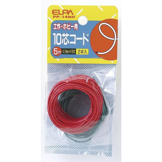 他サイト： エルパ ELPA 10芯コード PP-14NH   の商品画像