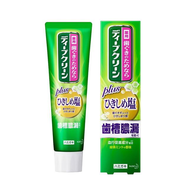 他サイト： 【医薬部外品】花王 ディープクリーン 薬用ハミガキ ひきしめ塩 100gの商品画像