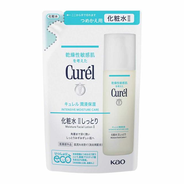 他サイト： 【医薬部外品】花王 キュレル(cureL)化粧水II しっとり 詰め替え用  130ml  の商品画像