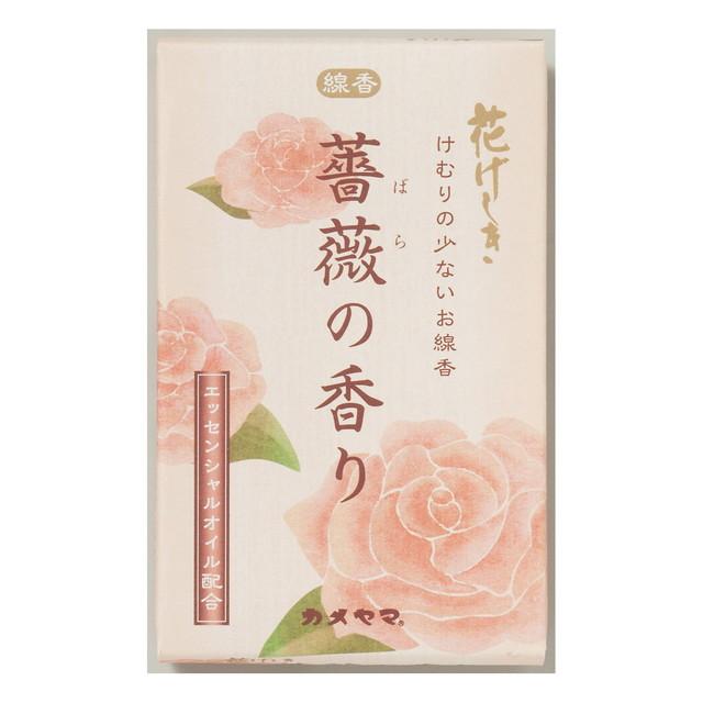 他サイト： カメヤマ 花げしき 薔薇の香り ミニ寸 50gの商品画像