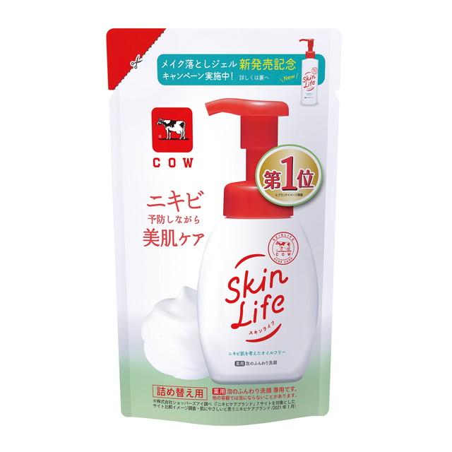 他サイト： 【医薬部外品】スキンライフ 薬用泡のふんわり洗顔 詰め替え用   140ml  の商品画像