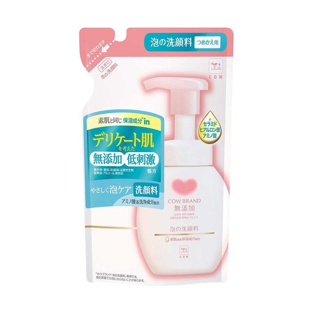 他サイト： 牛乳石鹸 カウブランド 無添加泡の洗顔料 詰め替え用 140mlの商品画像