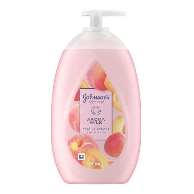 他サイト： ジョンソンボディケア ラスティングモイスチャーアロマミルク ピーチとアプリコット 500ml  の商品画像