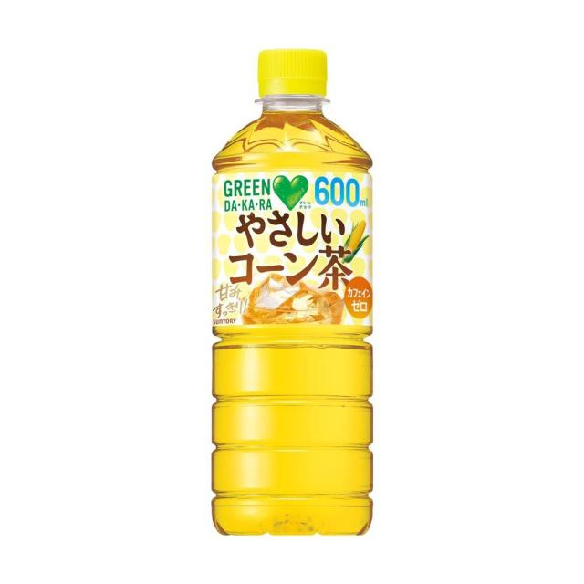 他サイト： ◆サントリー GREEN DAKARA やさしいコーン茶 600ml   【24個セット】の商品画像