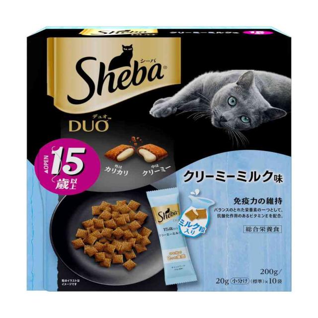 他サイト： マースジャパンリミテッド シーバ デュオ 15歳以上 クリーミーミルク味 200g  の商品画像