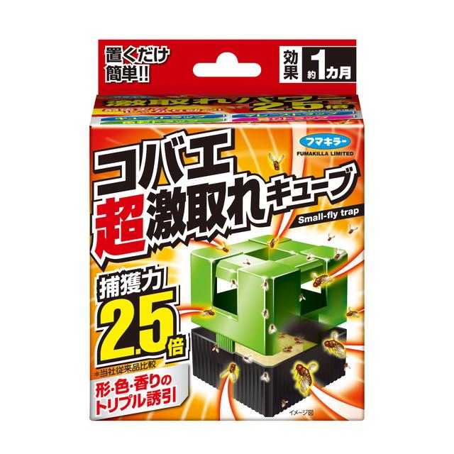 他サイト： フマキラー コバエ超激取れキューブ 1個入の商品画像
