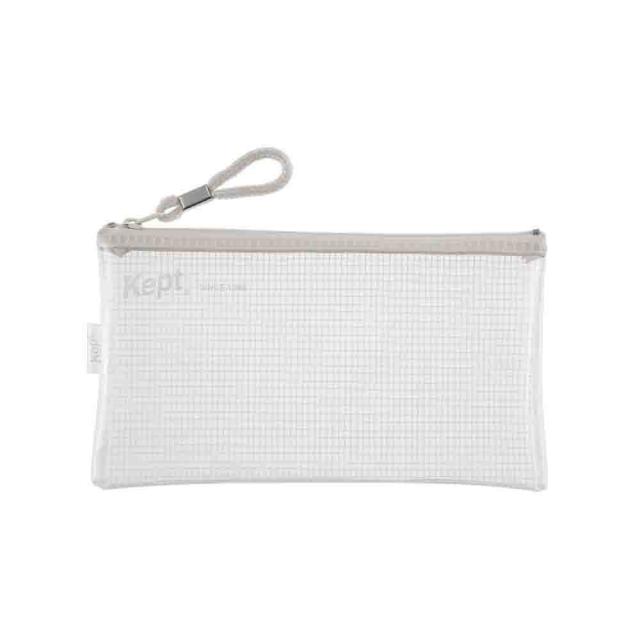 他サイト： レイメイ藤井 Kept クリアペンケース ライトグレーの商品画像