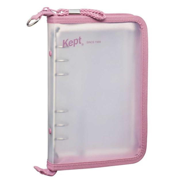 他サイト： Kept マルチ収納ファイル (ポストカードサイズ)ダスティパープル 1個  の商品画像