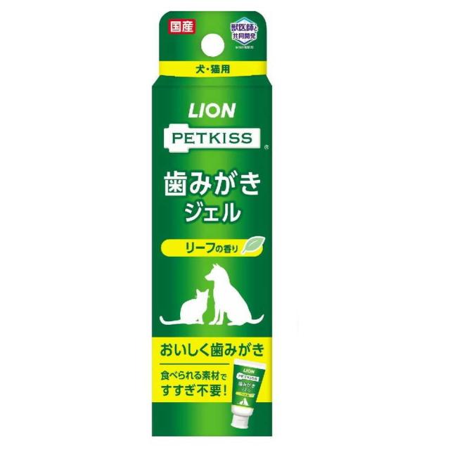 他サイト： PETKISS 歯みがきジェル リーフの香りの商品画像