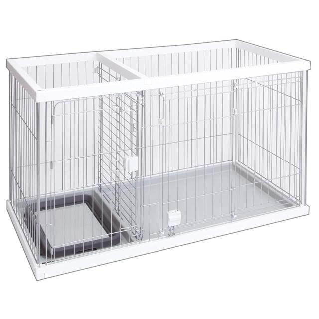 他サイト： トイレのしつけが出来る ドッグルームサークル レギュラー メーカー直送▼返品・キャンセル不可【他商品との同時購入不可】   の商品画像