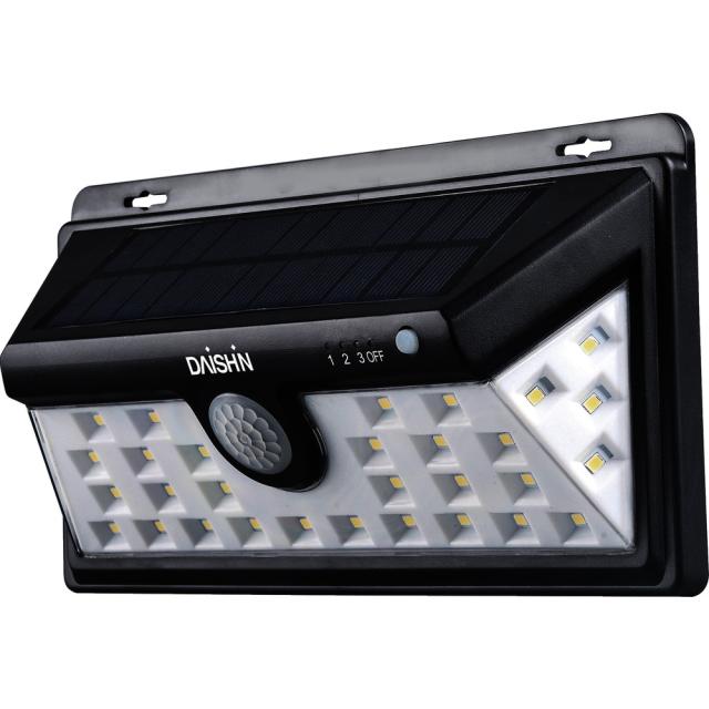 他サイト： 広角ソーラーウォールライト DLSWL005 メーカー直送 ▼返品・キャンセル不可【他商品との同時購入不可】   の商品画像