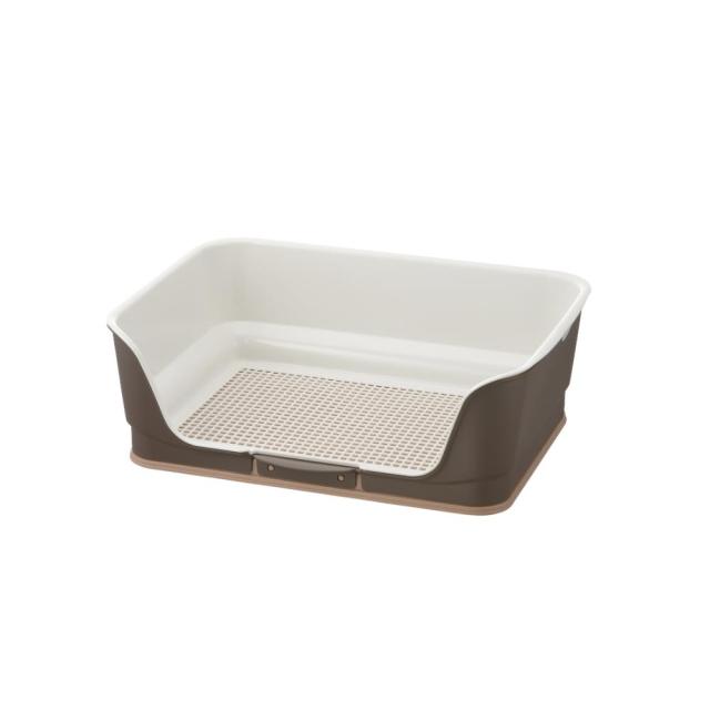 他サイト： お掃除簡単ステップ壁付トイレ レギュラー ダークブラウン メーカー直送▼返品・キャンセル不可【他商品との同時購入不可】   の商品画像