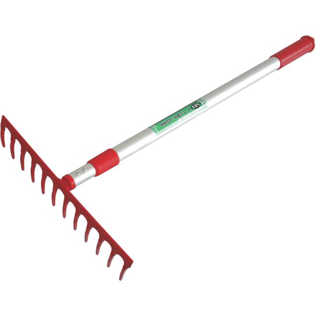 他サイト： 4036 GS 芝生のサッチ取りレーキ 伸縮式 【直送品】 返品・キャンセル・他商品と同時購入は不可   の商品画像