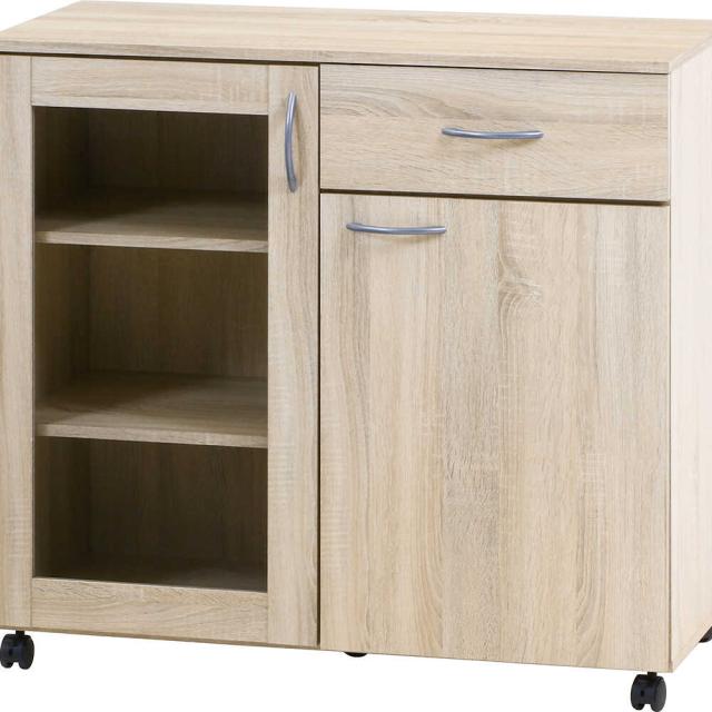 他サイト： キッチン収納キャビネット 90×40 99903 メーカー直送 ▼返品・キャンセル不可【他商品との同時購入不可】   の商品画像