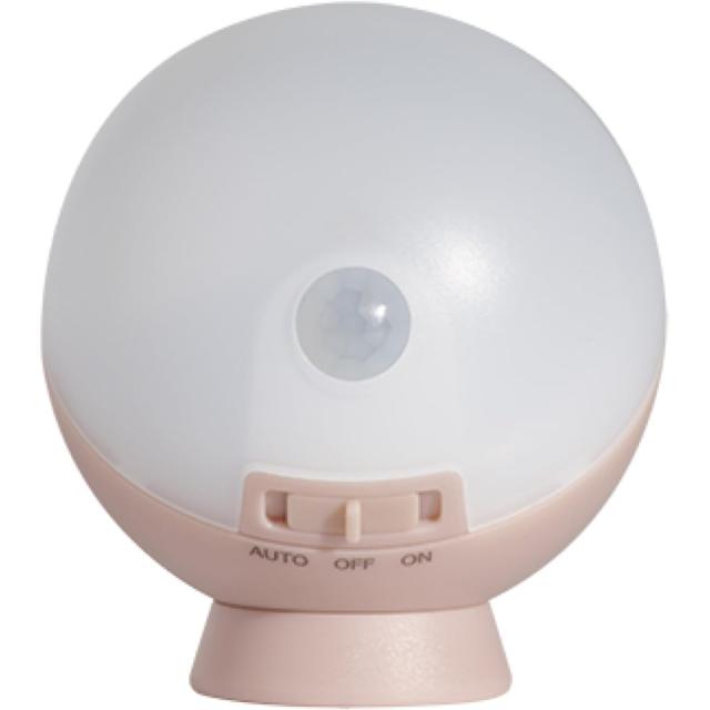 他サイト： ムサシ てのりまんまるライト シャビーピンク WSL-001SP   の商品画像