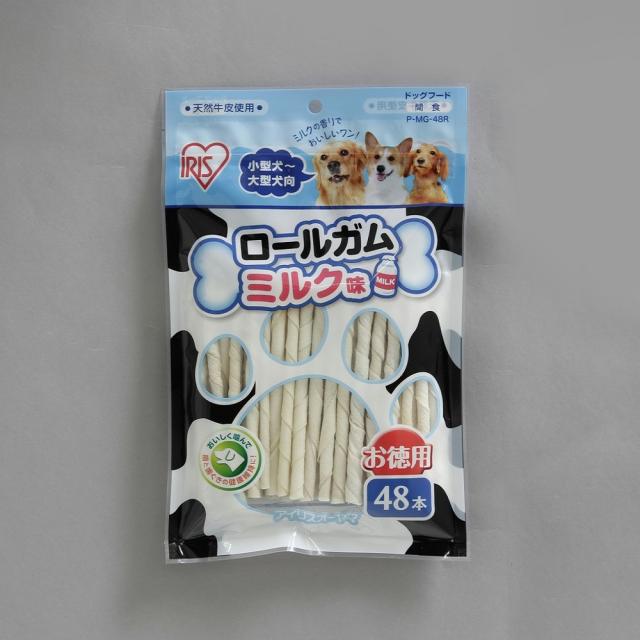 他サイト： アイリスオーヤマ ロールガムミルク味 48本  の商品画像