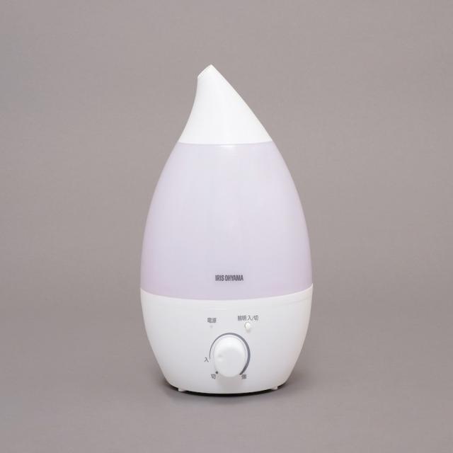 他サイト： アイリスオーヤマ 超音波式加湿器 しずく型 2.8L   の商品画像