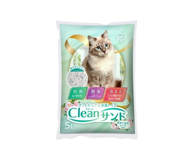 他サイト： アイリスオーヤマ クリーンサンド ボタニカルソープの香り 5L  の商品画像