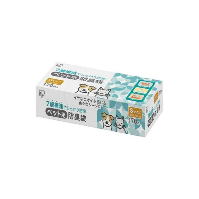 他サイト： アイリスオーヤマ ペット用防臭袋 Sサイズ 170枚入  の商品画像