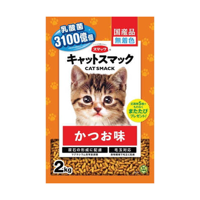 他サイト： キャットスマック かつお味 2kgの商品画像