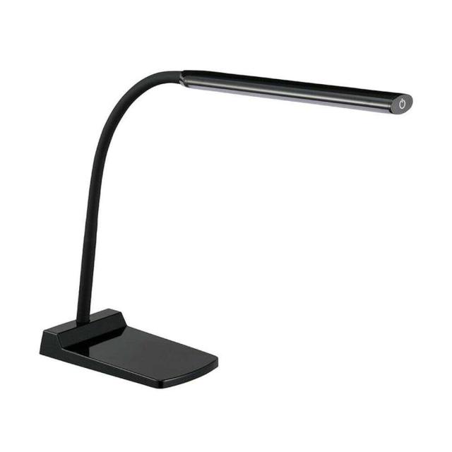 他サイト： オーム電機 LEDデスクランプ 450lm ブラック   の商品画像