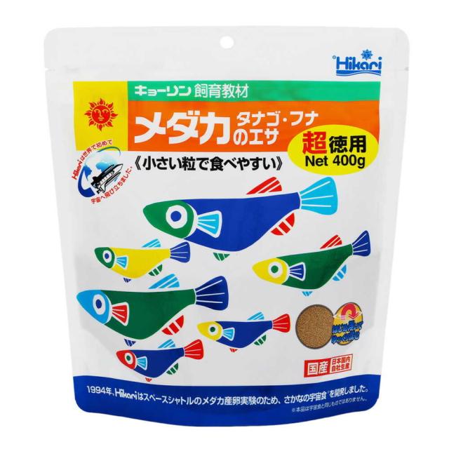 他サイト： キョーリン メダカのエサ 超徳用 400g  の商品画像