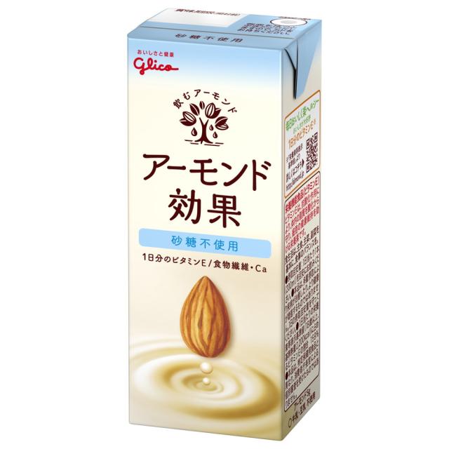 他サイト： ◆グリコ アーモンド効果 砂糖不使用 200ml【24本セット】の商品画像