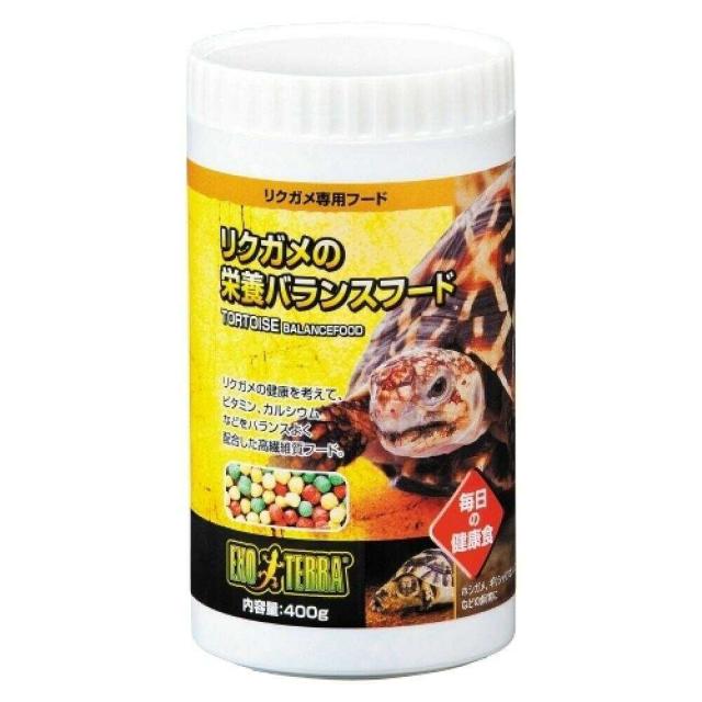 他サイト： ジェックス リクガメの栄養バランスフード 400g  の商品画像