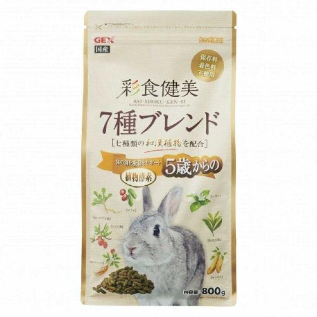 他サイト： ジェックス 彩食健美 5歳からの7種ブレンド 800g  の商品画像