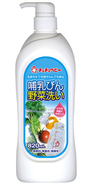 他サイト： チュチュベビー 哺乳びん野菜洗いR2 レギュラー 820MLの商品画像