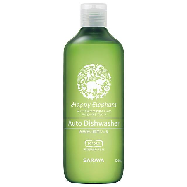 他サイト： サラヤ  ハッピーエレファント 食器洗い機用ジェル 420mlの商品画像