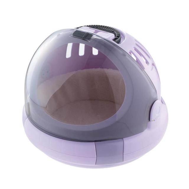 他サイト： コロル おでかけネコベッド M パープル メーカー直送▼返品・キャンセル不可【他商品との同時購入不可】   の商品画像