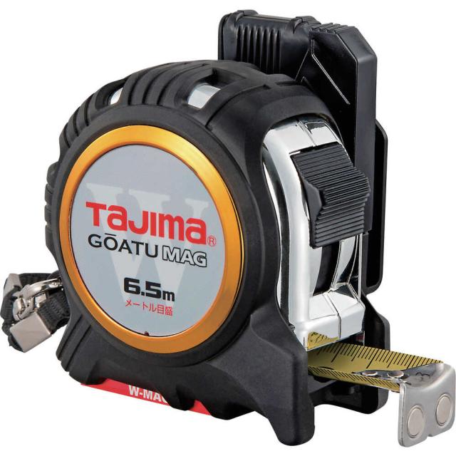 他サイト： タジマ 剛厚セフGロックダブルマグ25 6.5m メーカー直送 ▼返品・キャンセル不可【他商品との同時購入不可】   の商品画像