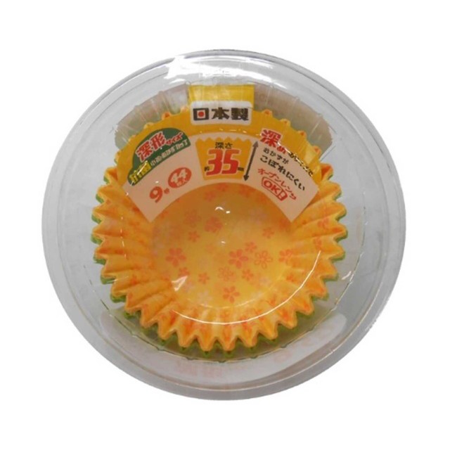 他サイト： 抗菌小花おかずカップ深形9号 44枚入りの商品画像