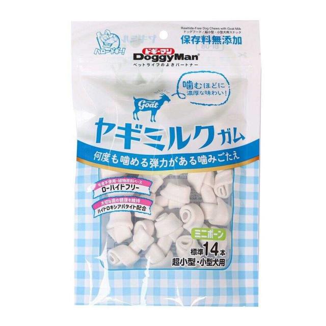 他サイト： ヤギミルクガム ミニボーン 140g(標準14本)  の商品画像