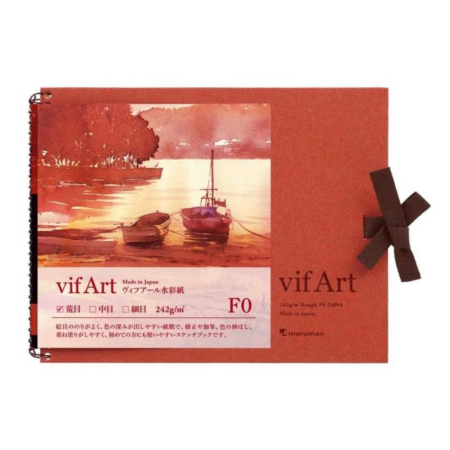 他サイト： F0 スケッチブック ヴィフアール 荒目 1冊入の商品画像