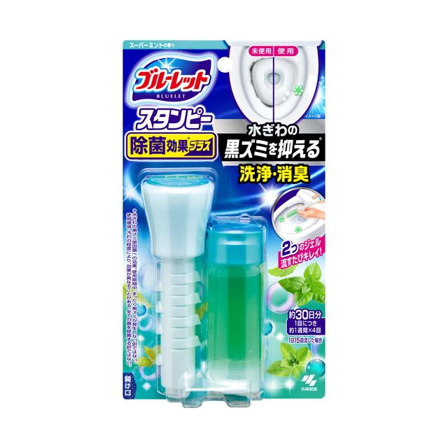 他サイト： 小林製薬 ブルーレットスタンピー除菌効果プラス スーパーミント 28gの商品画像