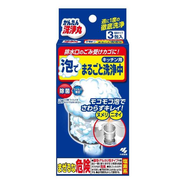 他サイト： 小林製薬 泡でまるごと洗浄中 3包の商品画像