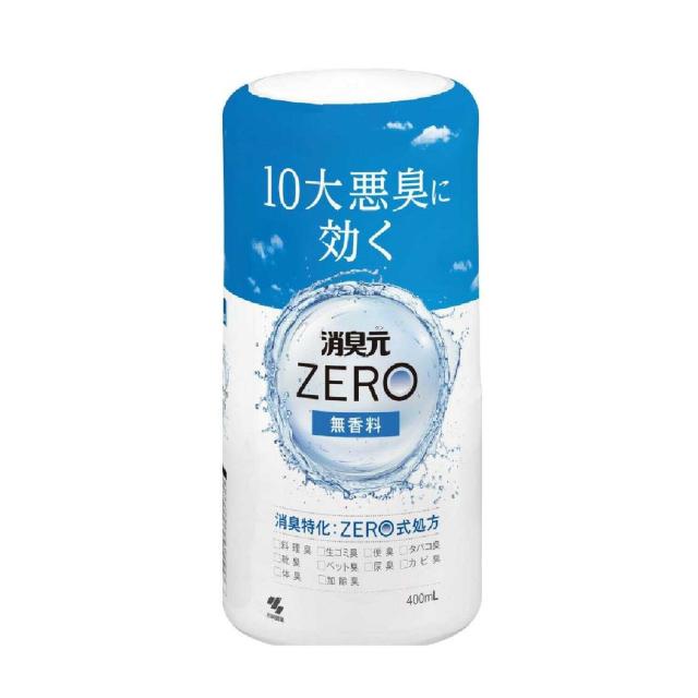 他サイト： 小林製薬 消臭元ZERO無香料 400ml  の商品画像