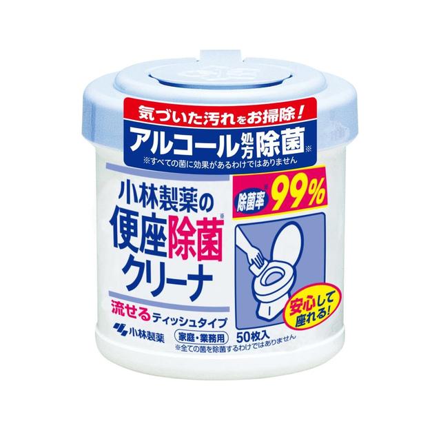 他サイト： 小林製薬 便座除菌クリーナ 家庭・業務用 50枚入りの商品画像