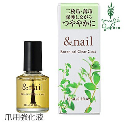 爪強化液 無添加 アンドネイル ボタニカルクリアコート 10ml 購入金額