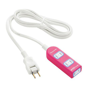 他サイト： パナソニック ザタップX 3個口2m ピンク WHA2523NKP 1個の商品画像