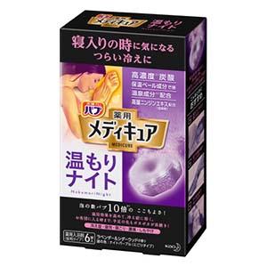 他サイト： 花王  バブ  メディキュア 温もりナイト6錠の商品画像