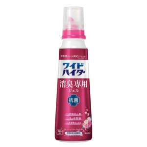 他サイト： 花王  ワイドハイター クリアヒーロー消臭ジェル フレッシュフローラルの香り 本体570mlの商品画像