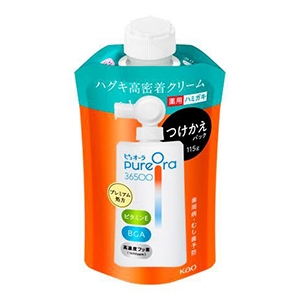 他サイト： 花王 ピュオーラ36500 薬用ハグキ高密着クリームハミガキ 付替はみがき115gの商品画像