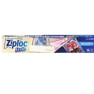 他サイト： 【数量限定】旭化成 ジップロック スタイル ストレージバッグ(収納袋) XL サイズ5枚入の商品画像