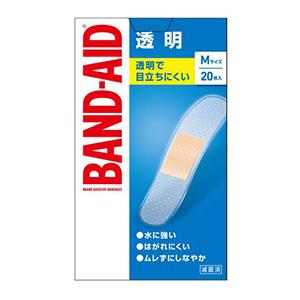 他サイト： ジョンソンアンドジョンソン バンドエイド透明 Mサイズ20枚の商品画像